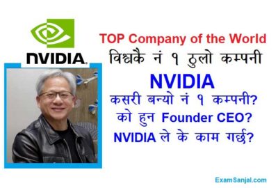 Nvidia world’s most valuable Biggest Company What Does NVIDIA Exactly DO? Who is Founder of NVIDIA